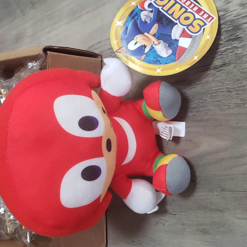 Sonic the Hedgehog Knuckles Plush 5”